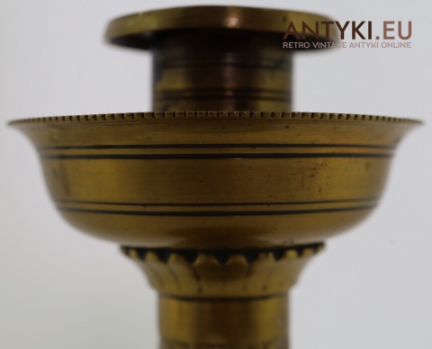 świecznik z okresu secesji