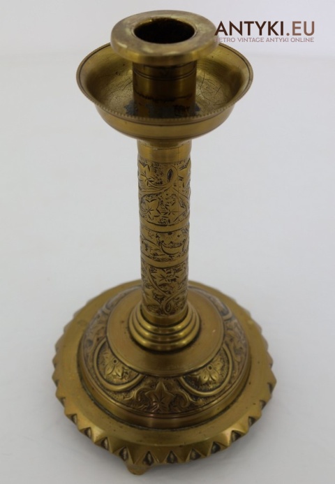 muzealne świeczniki secesyjne