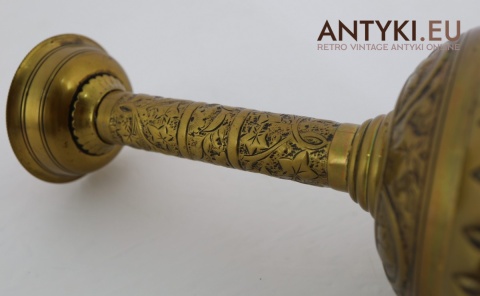 autentyczne świeczniki secesyjne