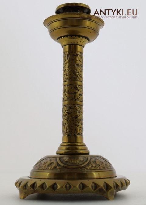 para świeczników secesyjnych do dekoracji