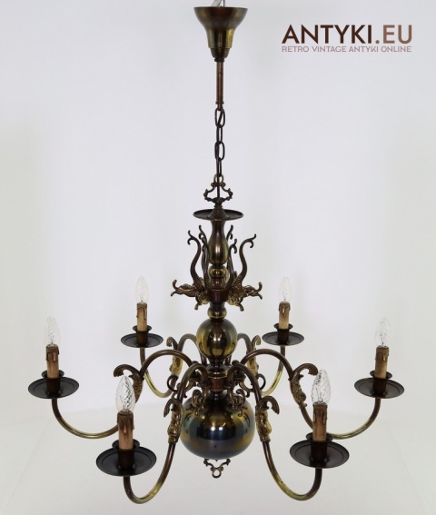 oryginalny żyrandol morski holenderski