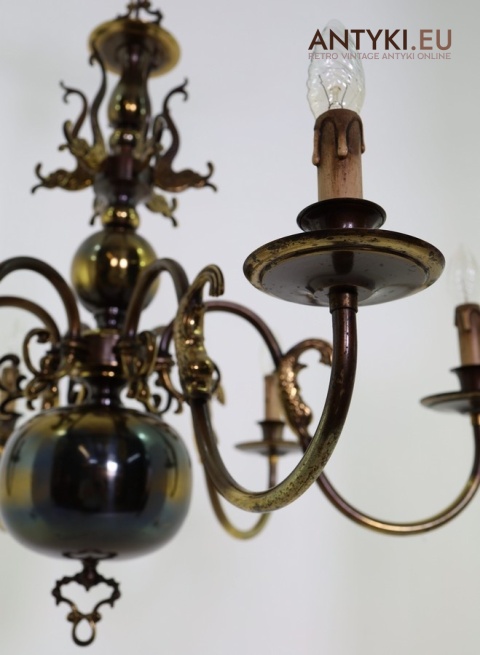 unikatowy żyrandol sea vintage