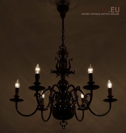 żyrandol xl retro europejski