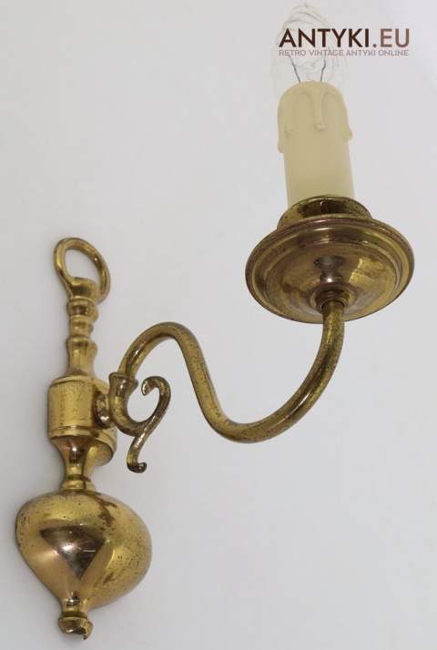 dekoracyjny kinkiet retro ścienny