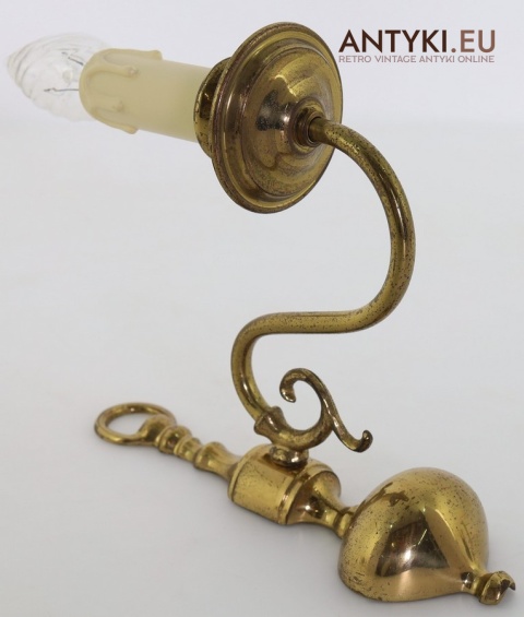 kinkiet rustykalny z epoki