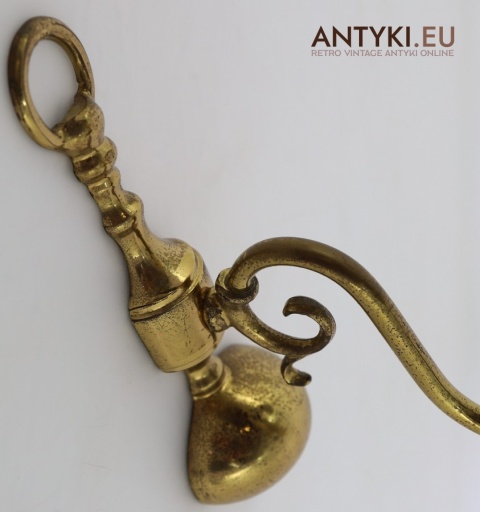 stary kinkiet z nalotem mosiądz