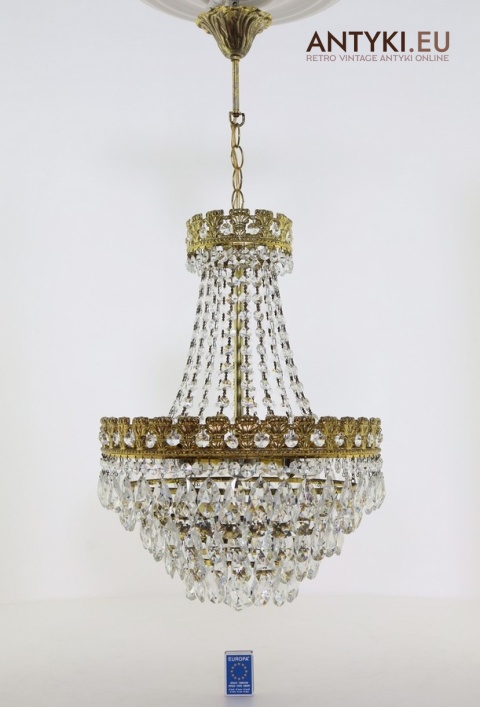 kolekcjonerski żyrandol vintage