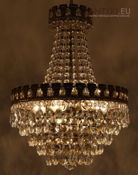 oryginalny żyrandol francuski europejski