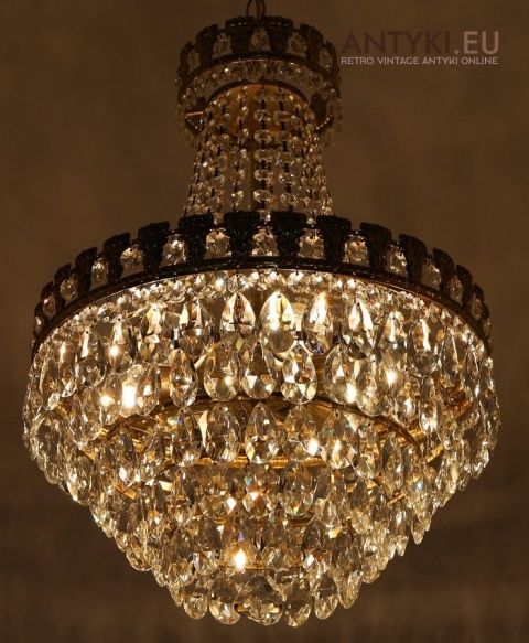 żyrandol rustykalny dekoracyjny retro