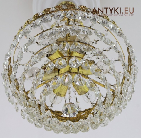 retro żyrandol rustykalny dekoracyjny