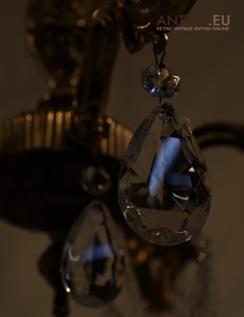 oświetlenie pałacowe barokowe kryształy