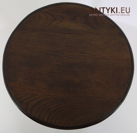 okrągły stolik antyczny retro