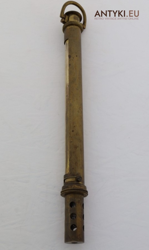 antyczny przemysłowy termometr kolekcjonerski