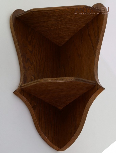 rogowa rustykalna półka na ścianę