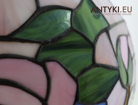 klosz tiffany ze szkła kolorowego