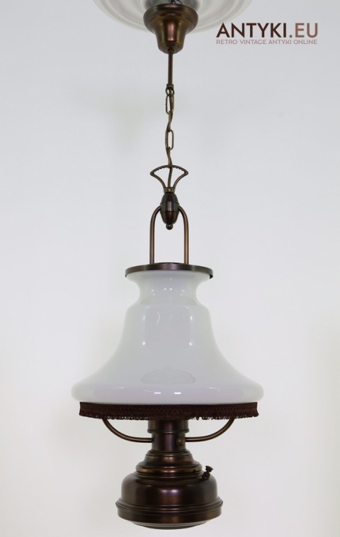 dwupunktowa lampa z potencjometrem retro