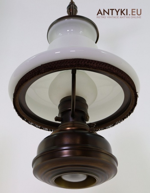 dwupunktowa lampa rustykalna do jadalni