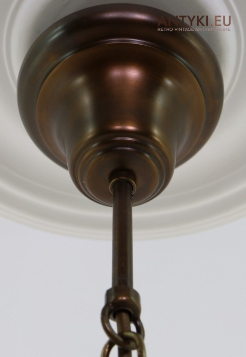 mosiężne lampy retro