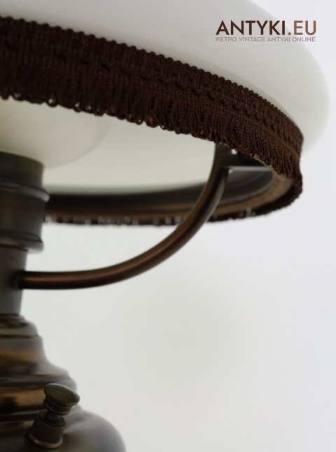 dwupunktowa retro lampa wisząca nad stół