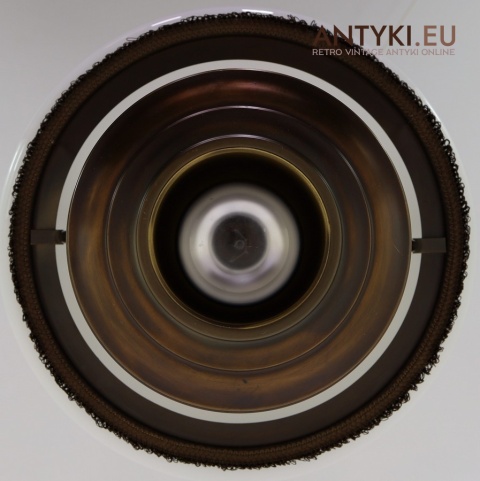 dwupunktowa klasyczna lampa vintage z mosiądzu