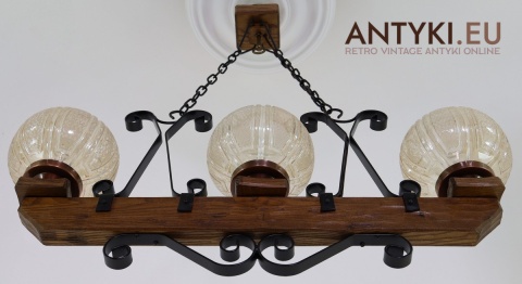 żyrandol rustykalny do góralskiej chaty