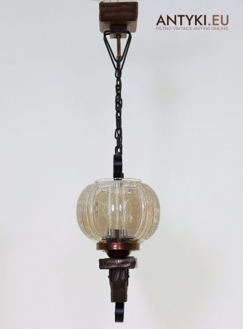 lampa wisząca retro industrialna