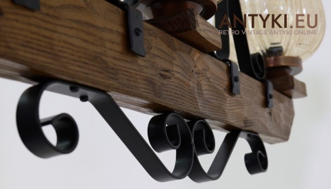 żyrandol stylowy do jadalni