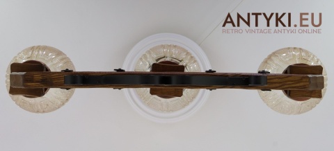 żyrandol styl wiejski vintage