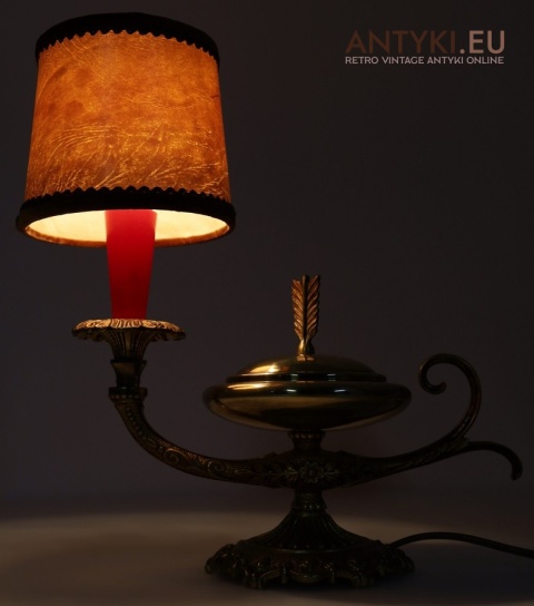 kolekcjonerska lampka stołowa vintage