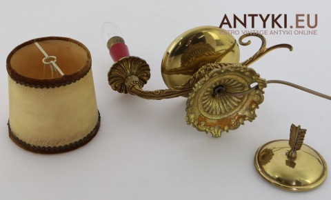 dekoracyjna lampka stołowa barokowa