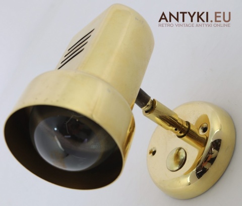 stylowy kinkiet punktowy z dawnych lat