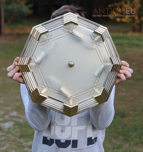 art deco stylowe oświetlenie sufitowe retro vintage z epoki