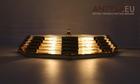 oryginalny plafon z epoki art deco retro