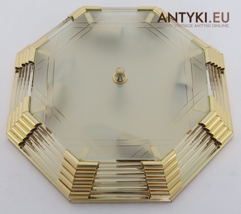 klasyczne oświetlenie w stylu art deco