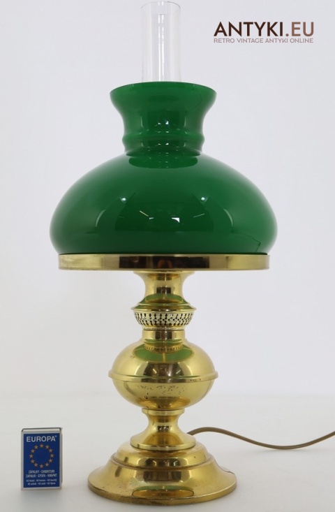 retro oświetlenie gabinetu lampka stołowa