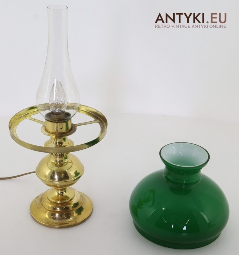 lampka stołowa retro do biblioteki i gabinetu