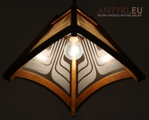 lampa sufitowa w stylu art deco