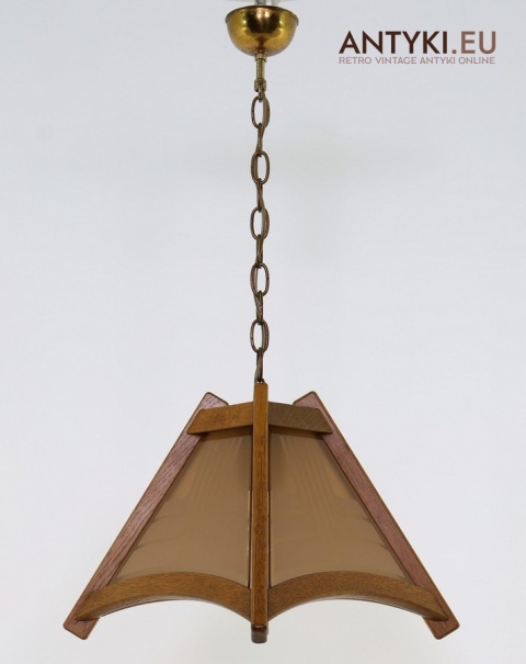 oryginalna lampa wisząca mid century