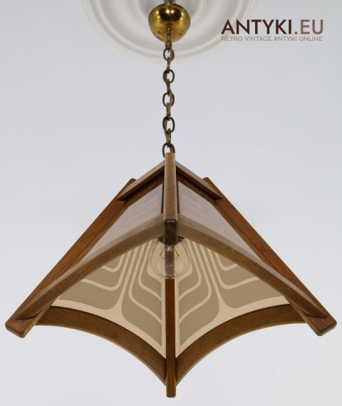 vintage lampa wisząca do salonu klasycznego