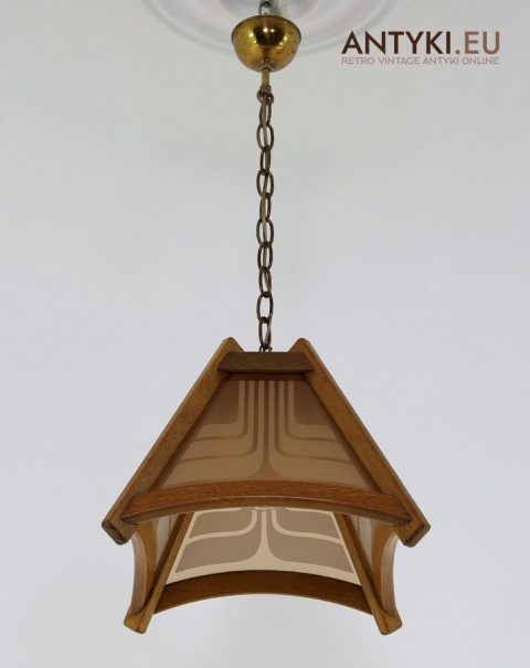 sufitowa lampa rustykalna