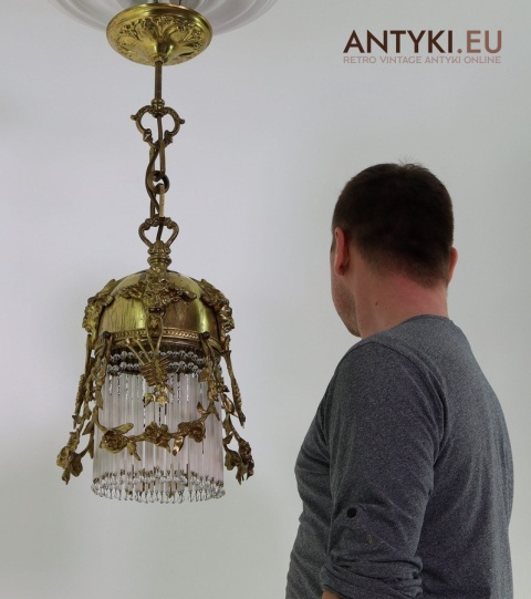 oryginalna lampa secesyjna