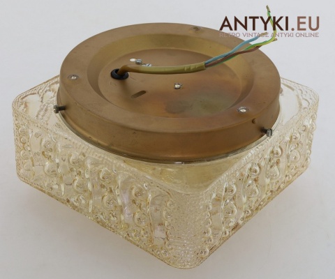 oświetlenie z epoki mid-century plafon vintage