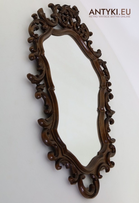 antyczne lustro z dawnych lat rękodzieło