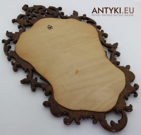 zabytkowe lustro ścienne rzeźbienia idealne