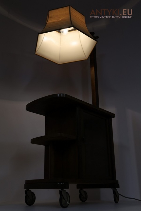 obracany abażur lewo prawo lampa temde