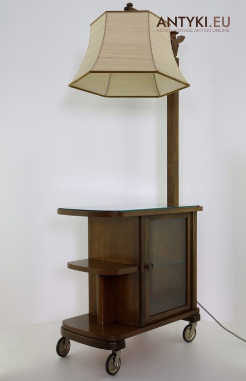 europejski design mid century modern drewno szkło