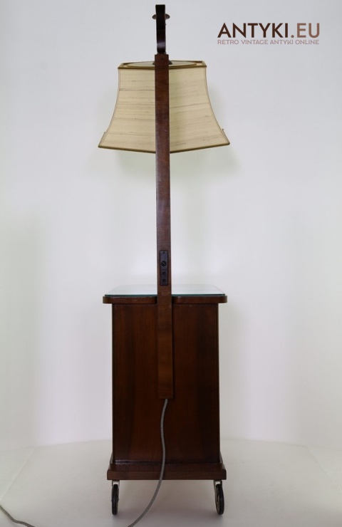 drewniana konstrukcja bez płyty pilśniowej vintage