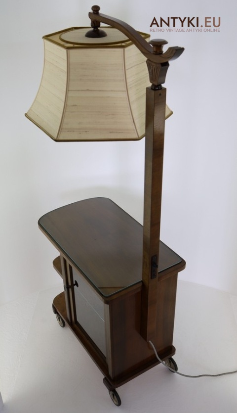 elegancki stolik serwisowy vintage do salonu