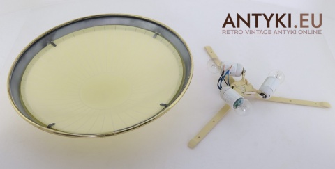 art deco zabytkowa plafoniera retro do salonu