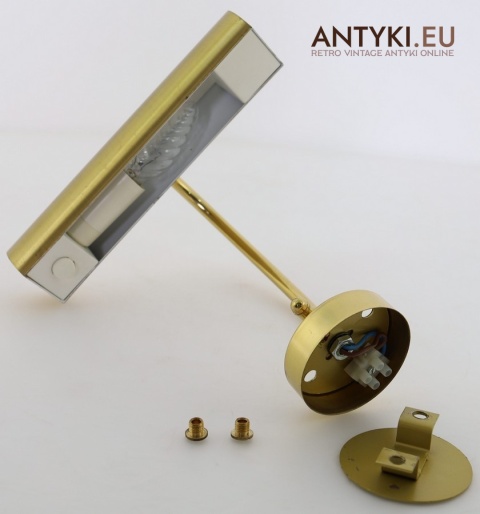 stylowy kinkiet retro do lustra